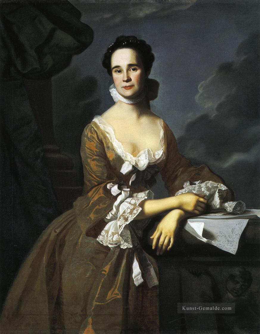 Mrs Daniel Hubbard Mary Greene kolonialen Neuengland Porträtmalerei John Singleton Copley Ölgemälde